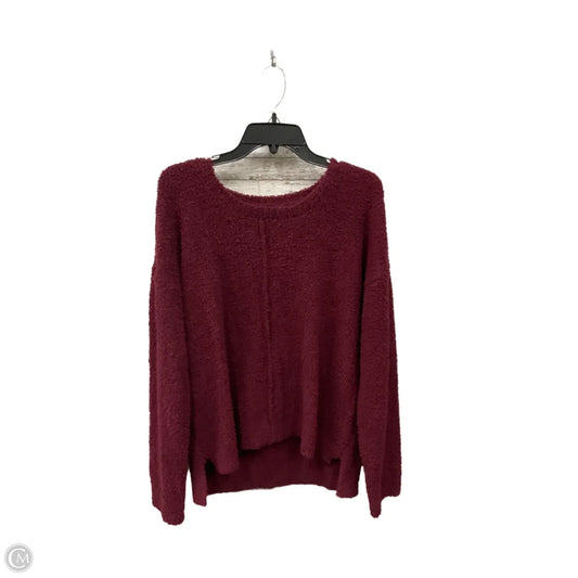 Sweater By Bobeau In Red, Size: Xl