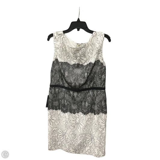 Dress Work By Limited In Black & White, Size: L