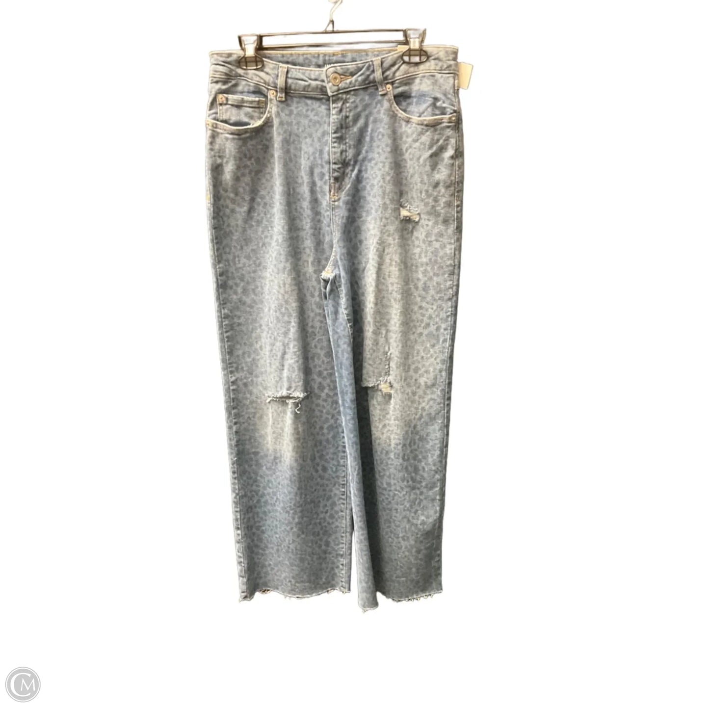 Jeans Straight By International Concepts In Blue Denim, Size: 10