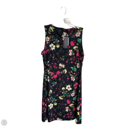 Dress Casual Midi By Tommy Hilfiger In Floral Print, Size: L