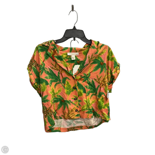 Lounge Set Shorts By Monteau In Tropical Print, Size: M