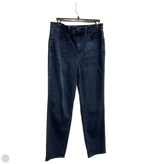 Jeans Straight By Madewell In Blue Denim, Size: 6