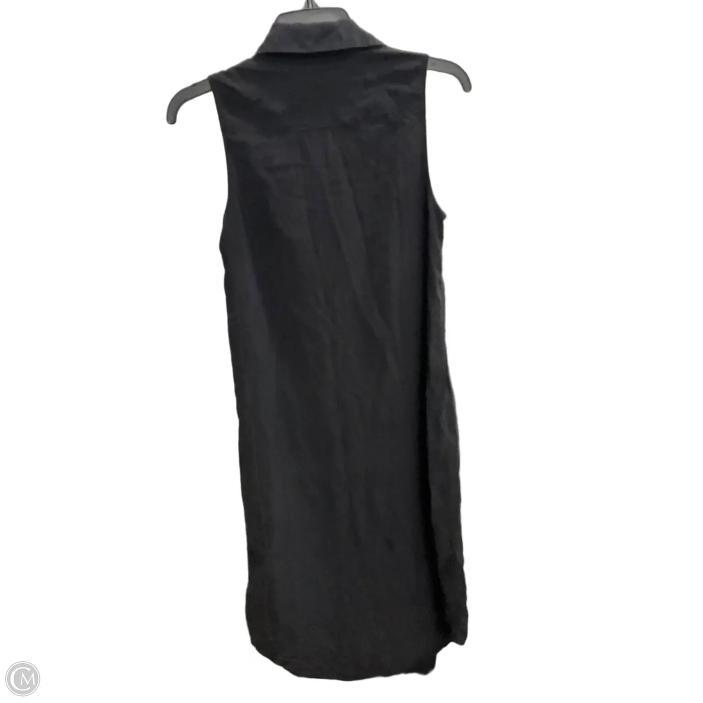 Dress Casual Midi By Equipment In Black, Size: Sp