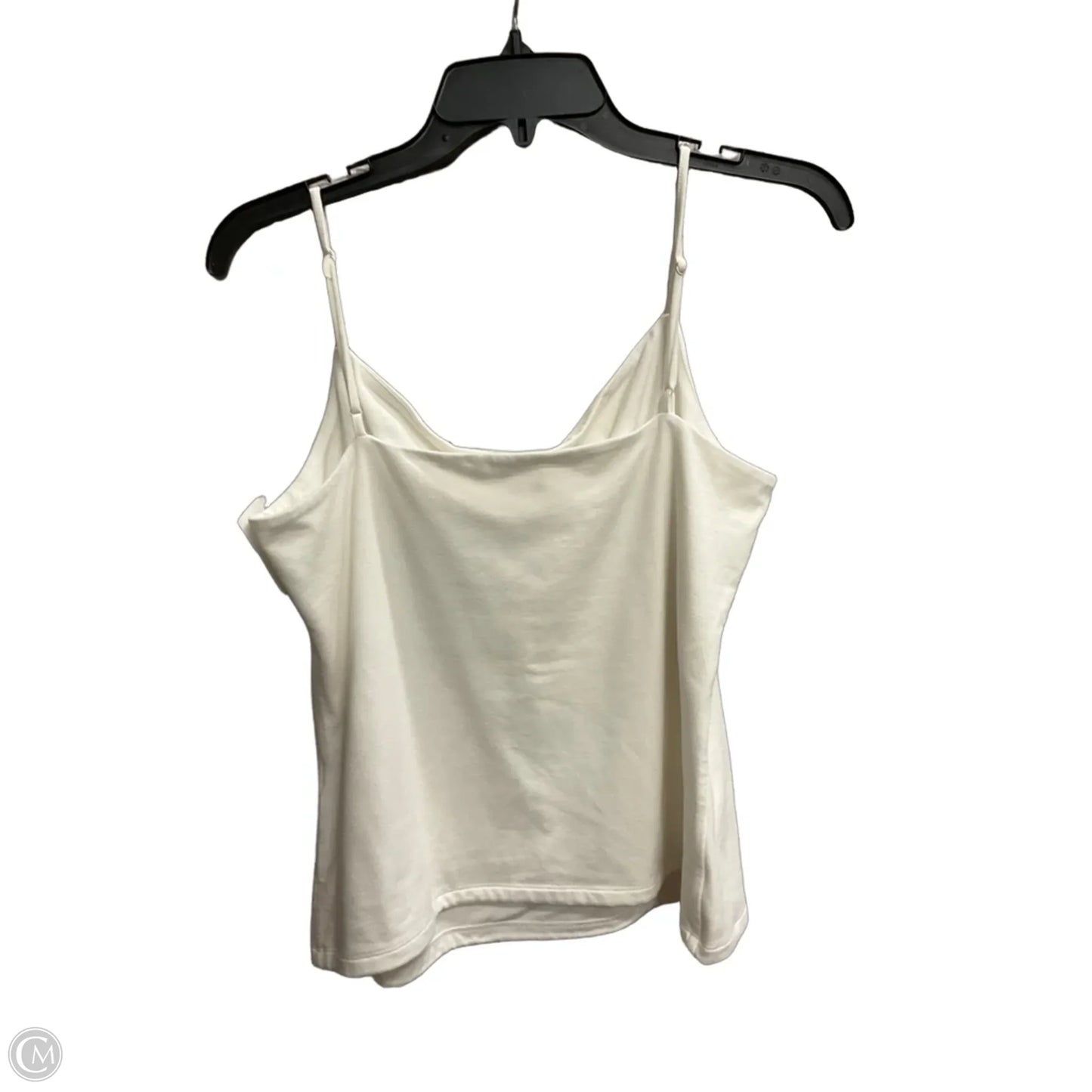 Tank Top By Banana Republic In White, Size: L