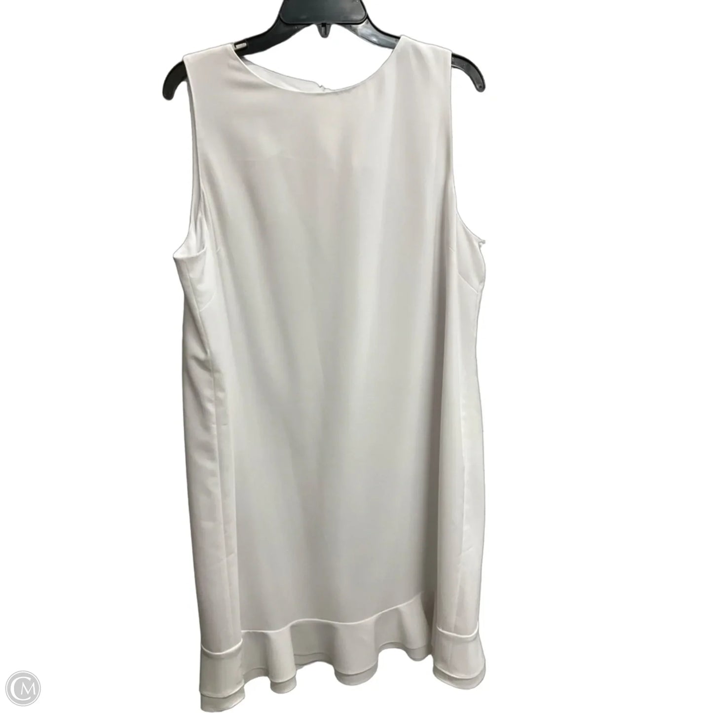 Dress Casual Midi By Preston And New York In White, Size: 1x