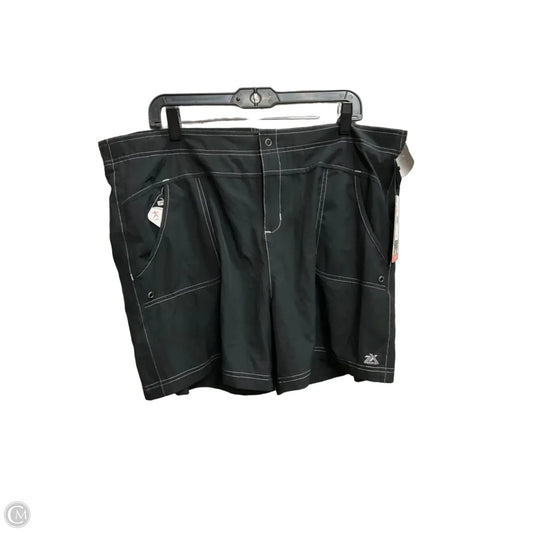 Athletic Shorts By Zero Xposure In Black, Size: 1x