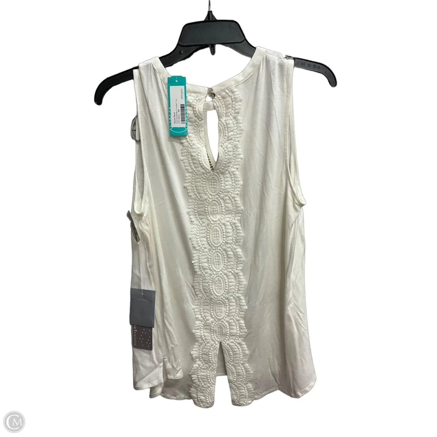 Top Sleeveless By Daniel Rainn In Cream, Size: Mp