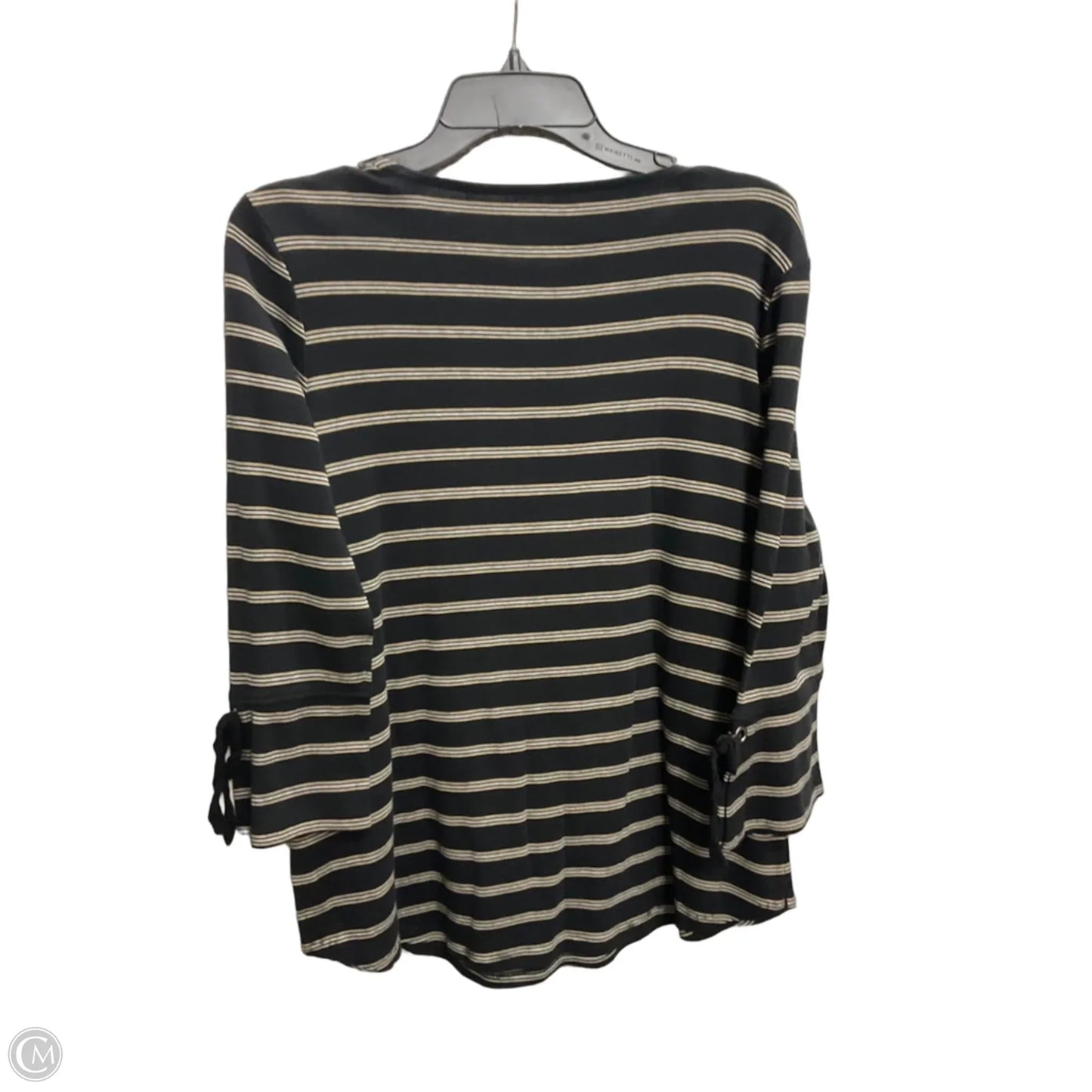 Top 3/4 Sleeve By J. Jill In Striped Pattern, Size: S