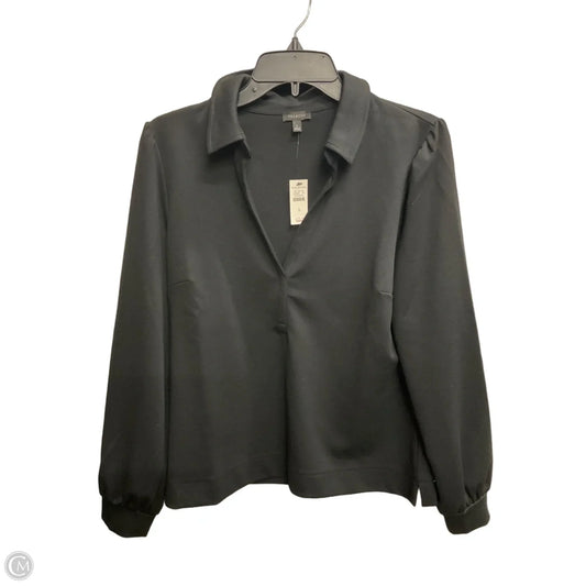 Top Long Sleeve By Talbots In Black, Size: S
