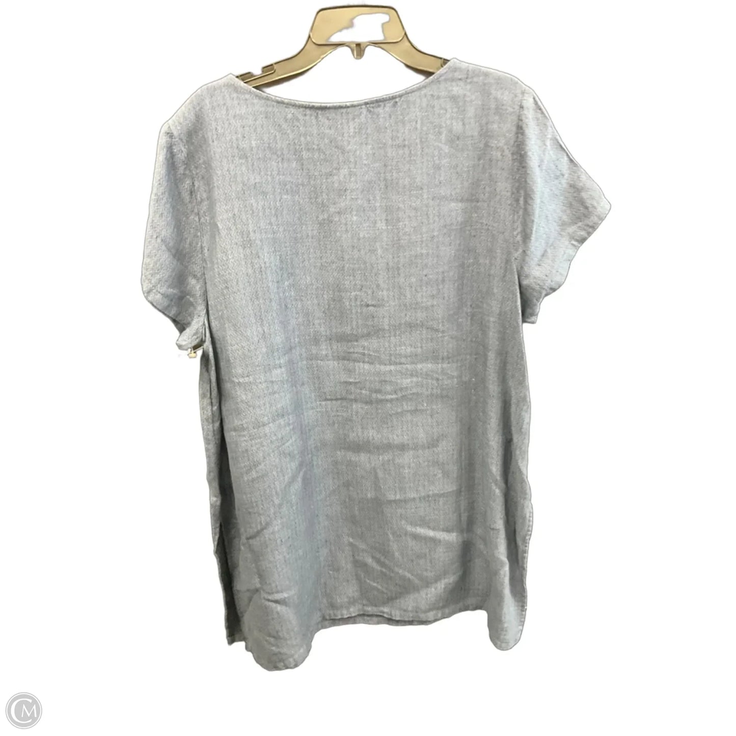 Top Short Sleeve By Pure Jill In Blue, Size: Xl