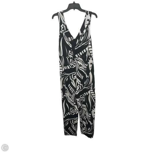 Jumpsuit By Tahari In Black & White, Size: M