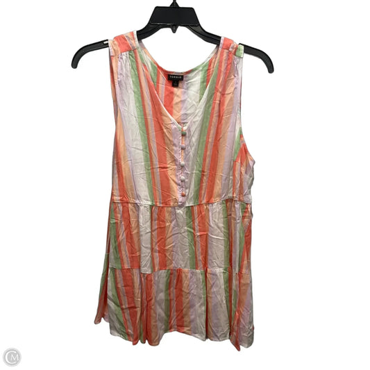 Top Sleeveless By Torrid In Multi-colored, Size: 1x