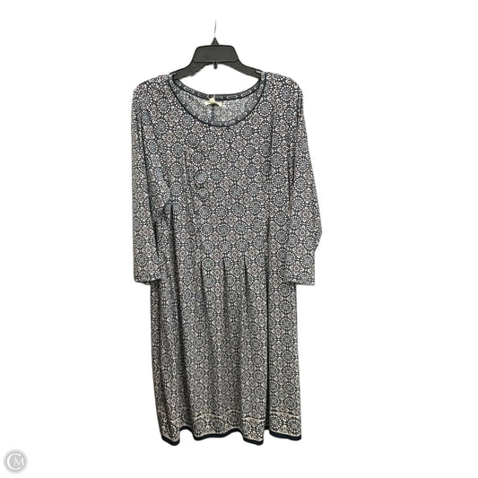Dress Casual Midi By Max Studio In Multi-colored, Size: 2x