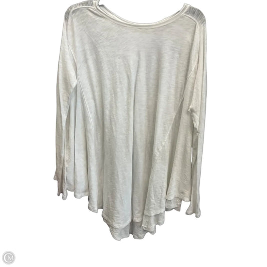 Top Long Sleeve By We The Free In White, Size: M