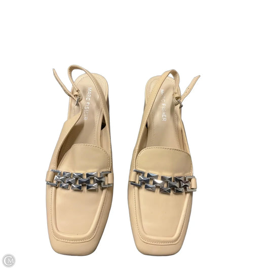 Shoes Heels Kitten By Marc Fisher In Tan, Size: 6.5