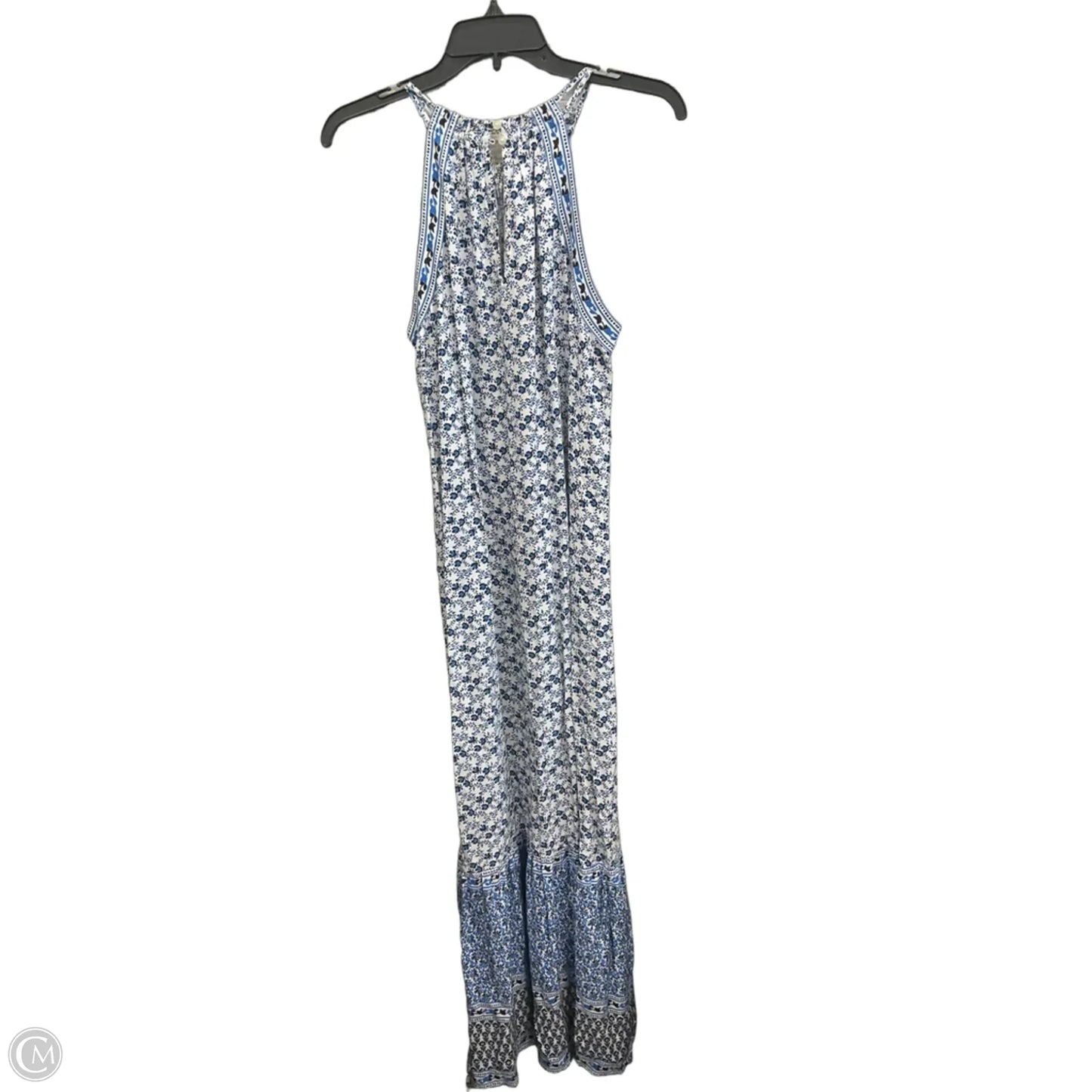Dress Casual Maxi By Loft In Blue, Size: S