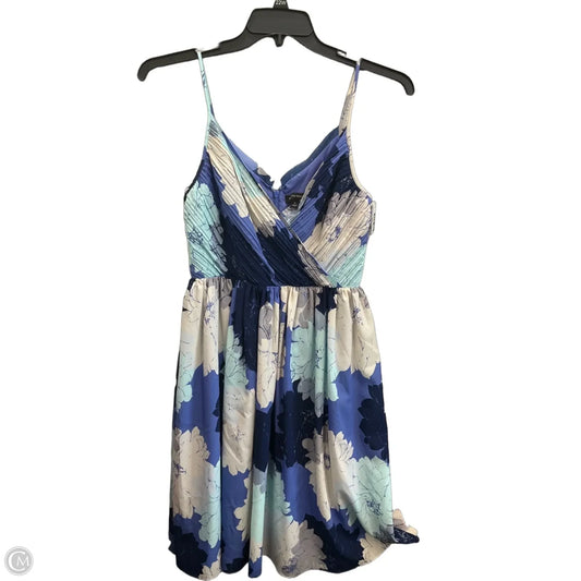 Dress Casual Midi By Banana Republic In Blue, Size: S