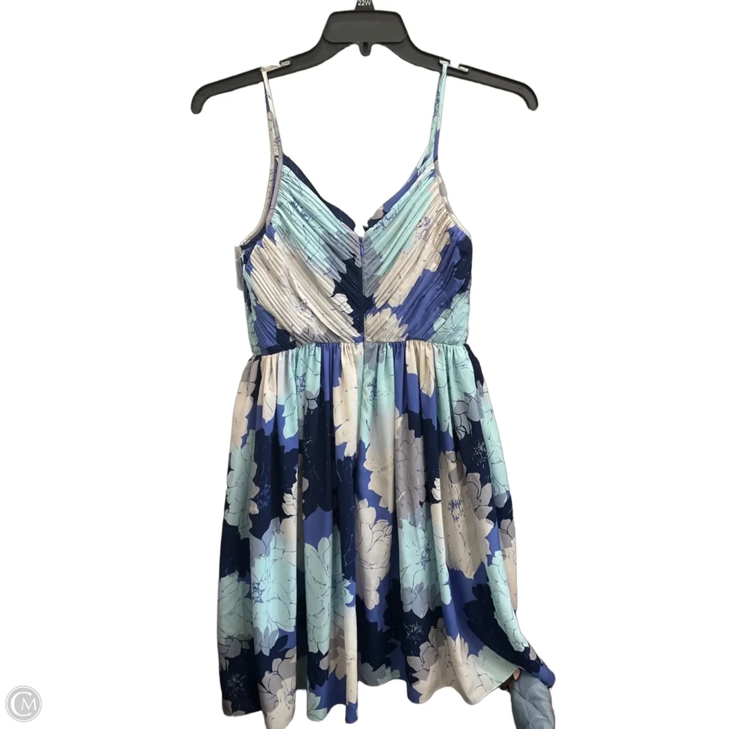 Dress Casual Midi By Banana Republic In Blue, Size: S