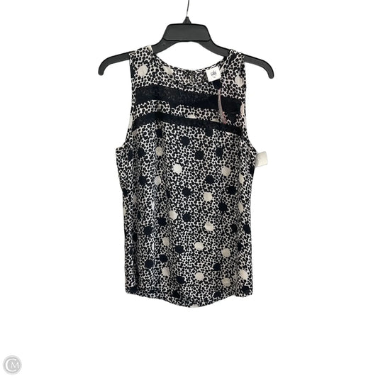 Top Sleeveless By Cabi In Navy, Size: M