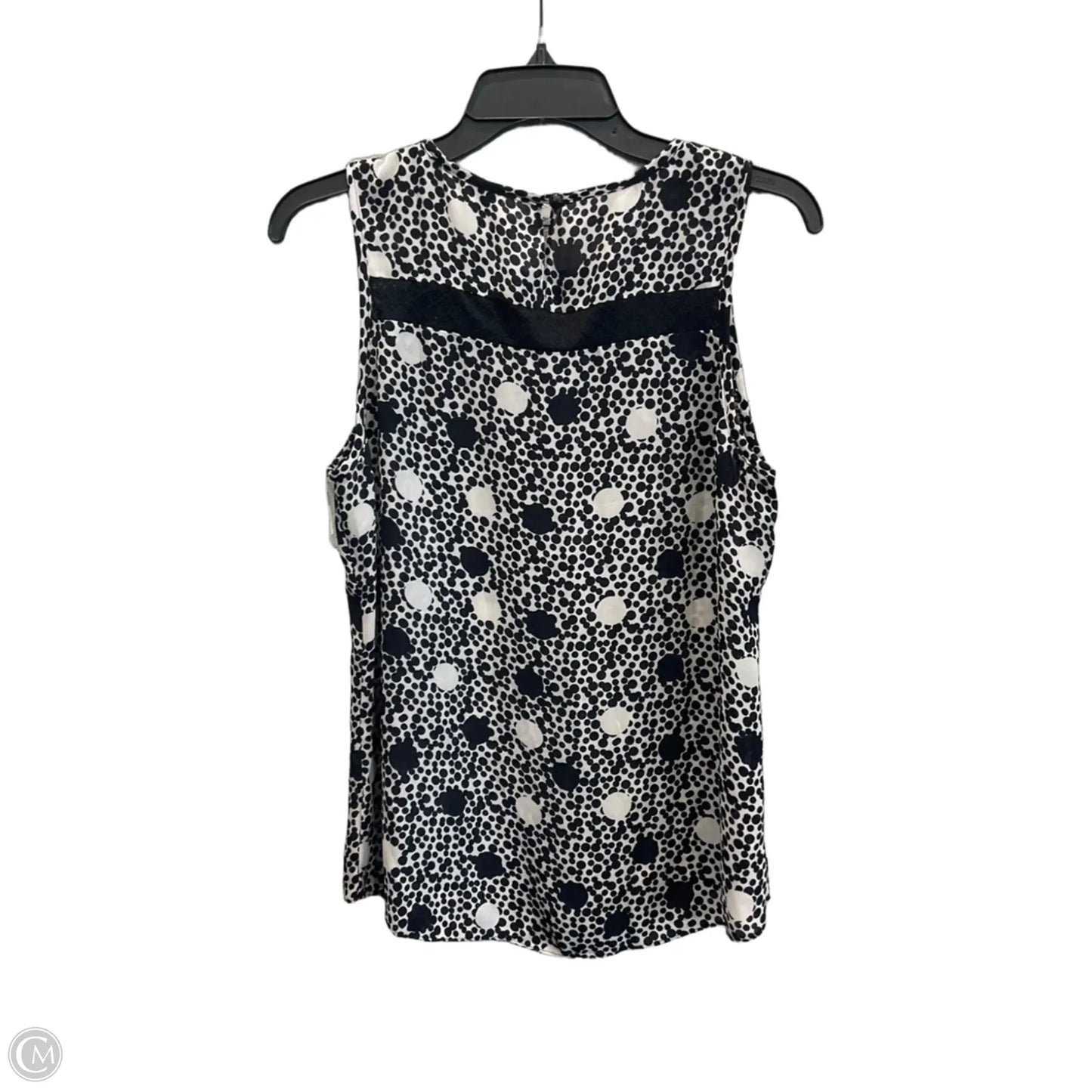 Top Sleeveless By Cabi In Navy, Size: M