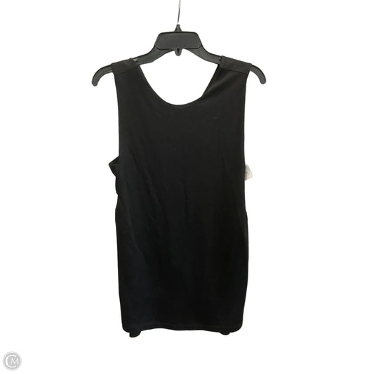 Top Sleeveless By Banana Republic In Black, Size: S