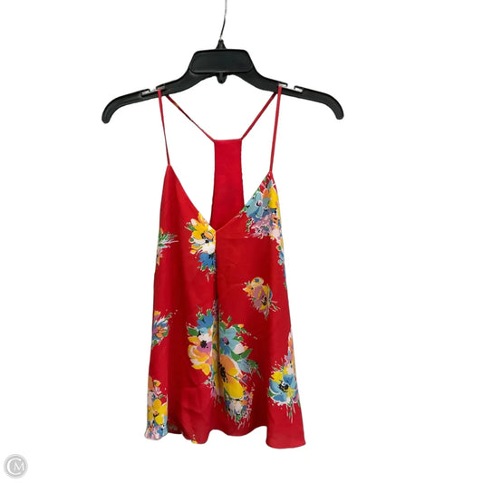 Top Sleeveless By Polo Ralph Lauren In Tropical Print, Size: Sp
