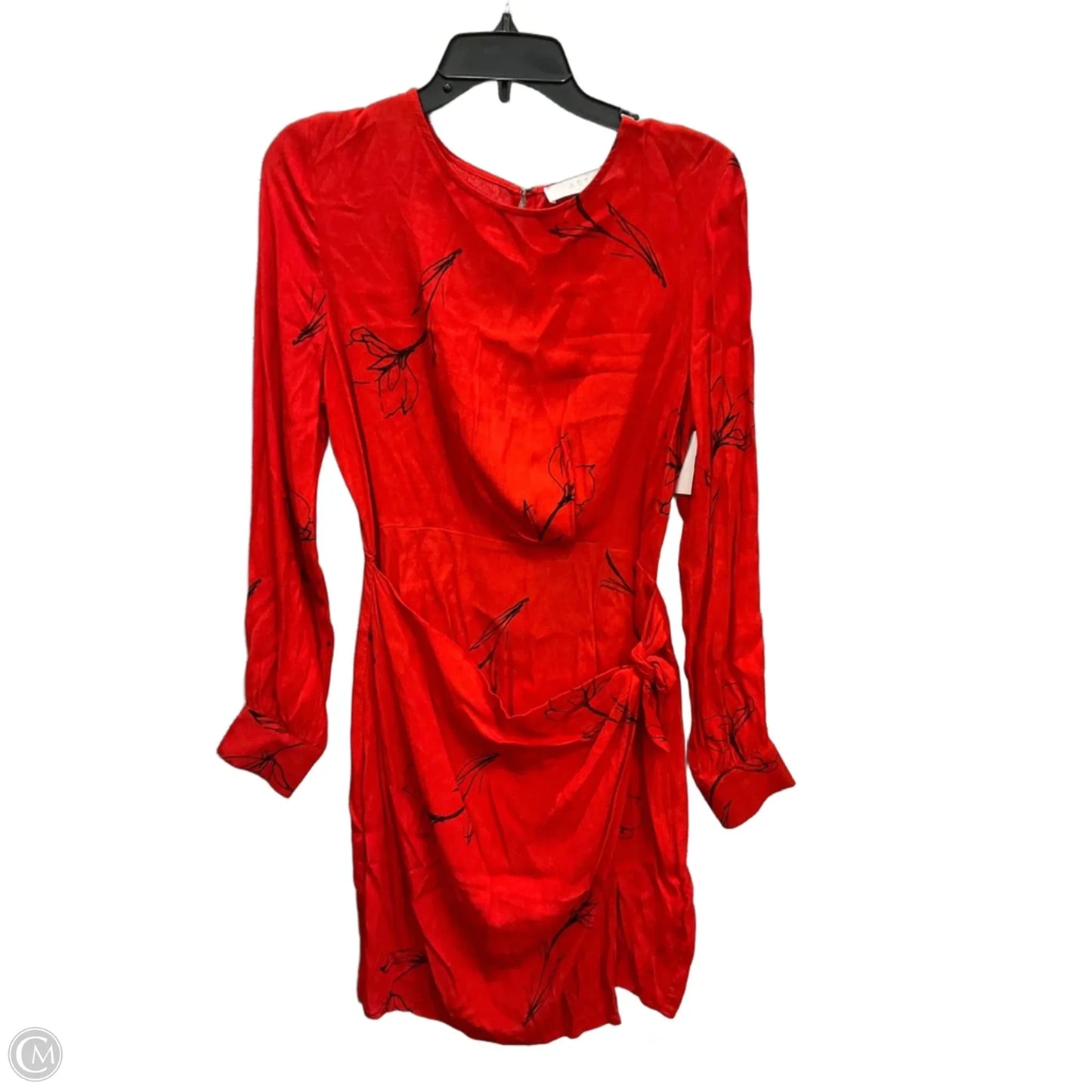 Dress Casual Midi By Astr In Red, Size: M