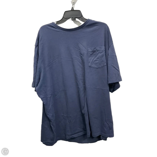 Top Short Sleeve By Vineyard Vines In Blue, Size: 3x