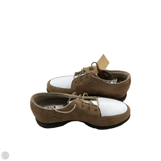 Shoes Flats By Clothes Mentor In Brown, Size: 7.5