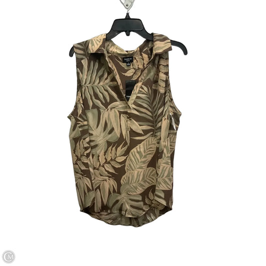 Top Sleeveless By Torrid In Brown, Size: 1x