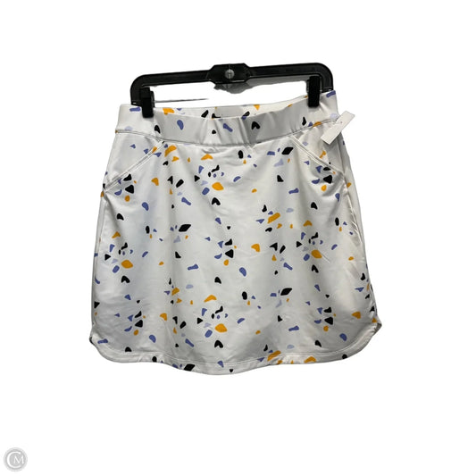Athletic Skort By Peter Millar In White, Size: L