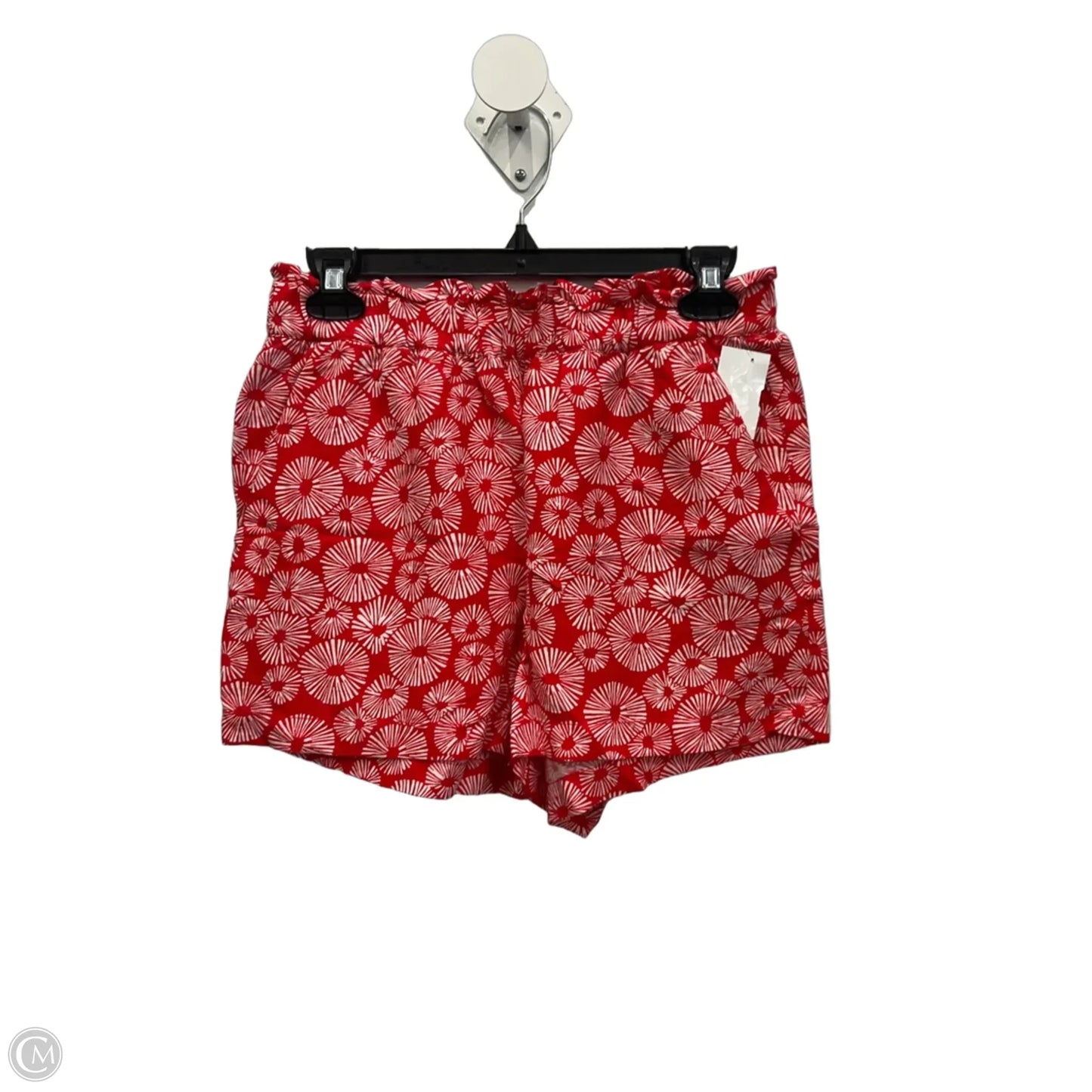 Shorts By Loft In Red & White, Size: 0