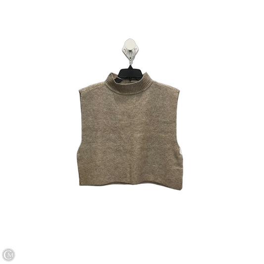 Top Sleeveless By Loft In Tan, Size: Osfm