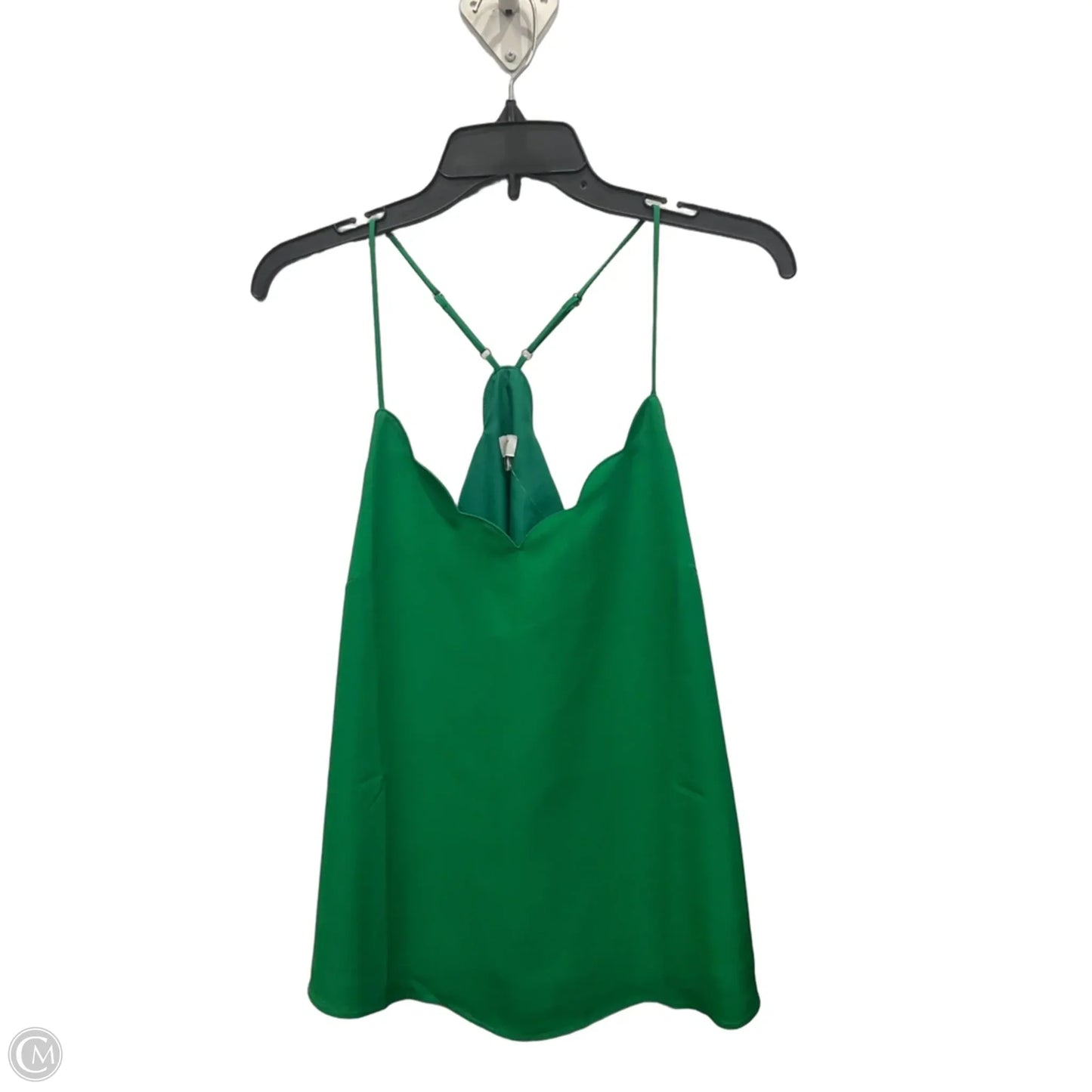 Top Sleeveless By J. Crew In Green, Size: M