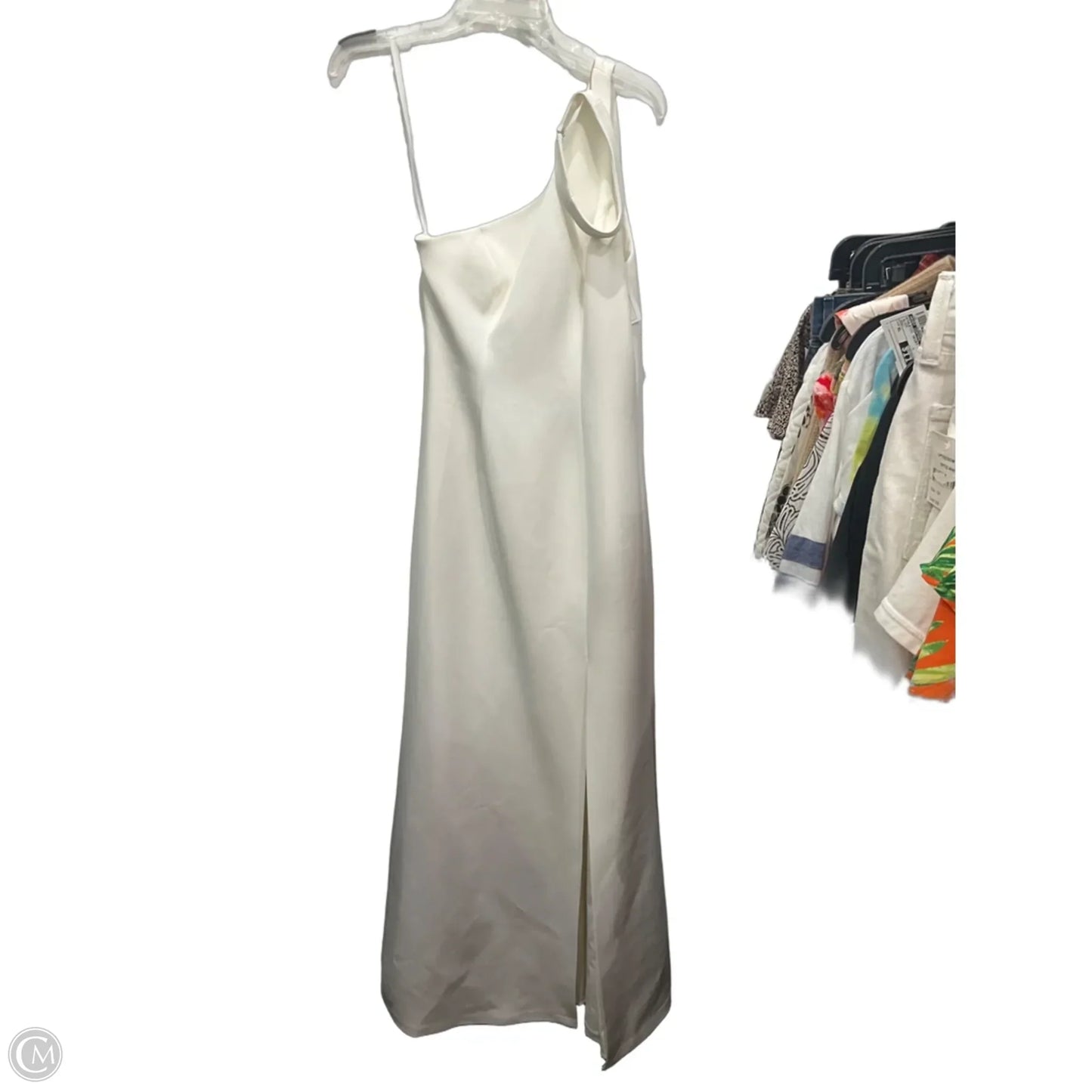 Dress Party Long By Bcbgmaxazria In White, Size: Xs