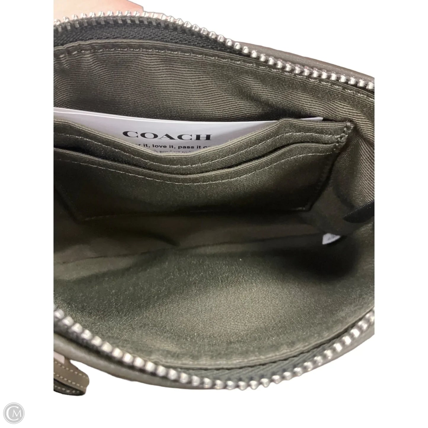 Wristlet Designer By Coach, Size: Small