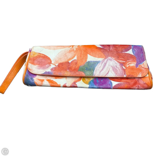 Clutch Leather By Clothes Mentor, Size: Medium