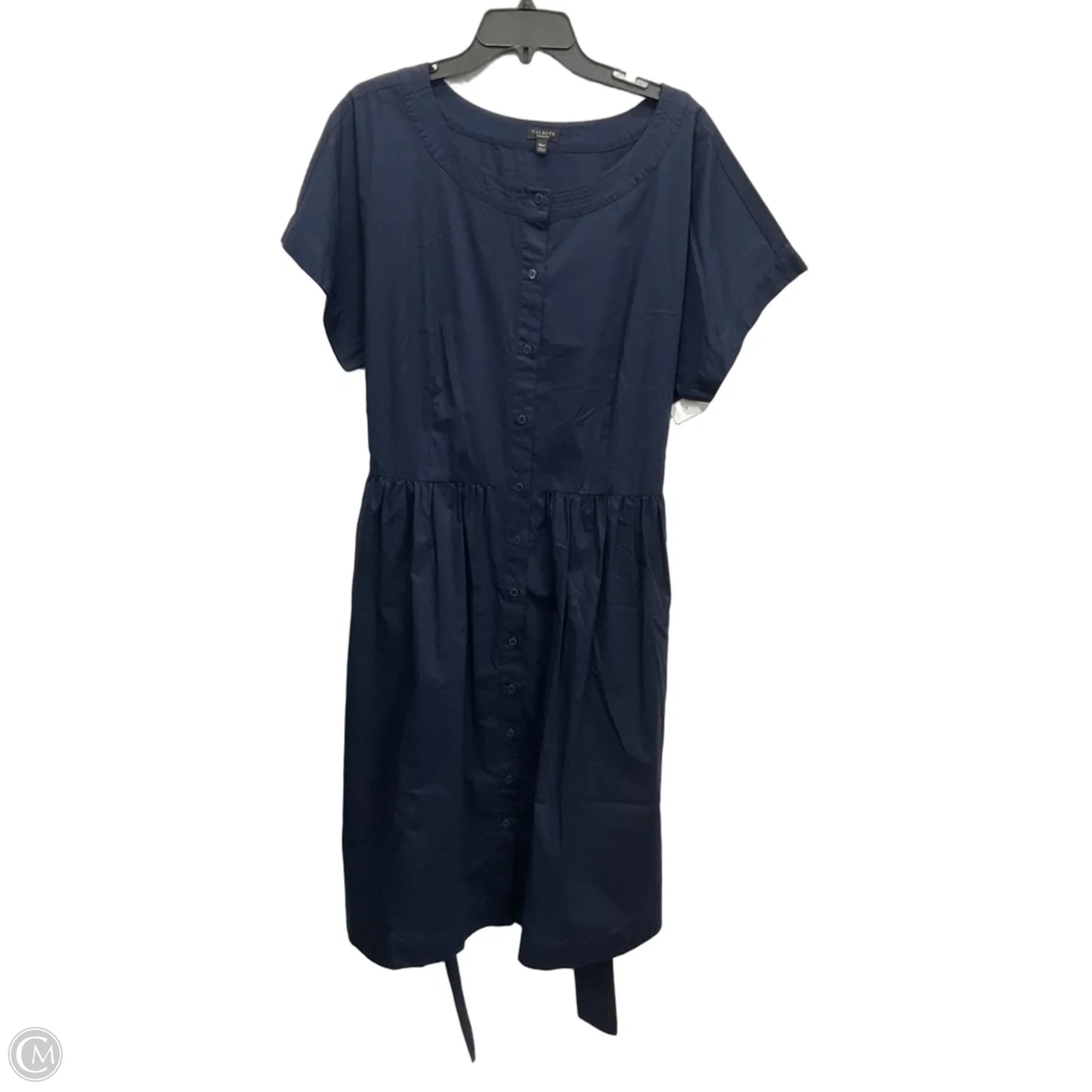 Dress Work By Talbots In Navy, Size: 1x