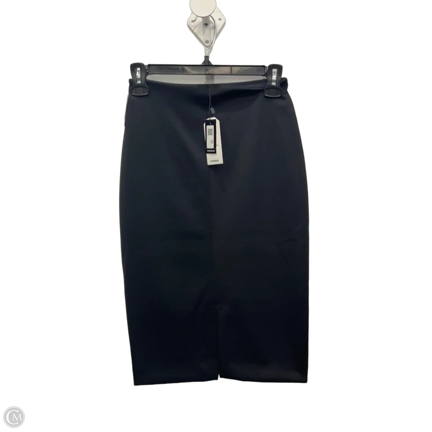 Skirt Midi By Express In Black, Size: 4