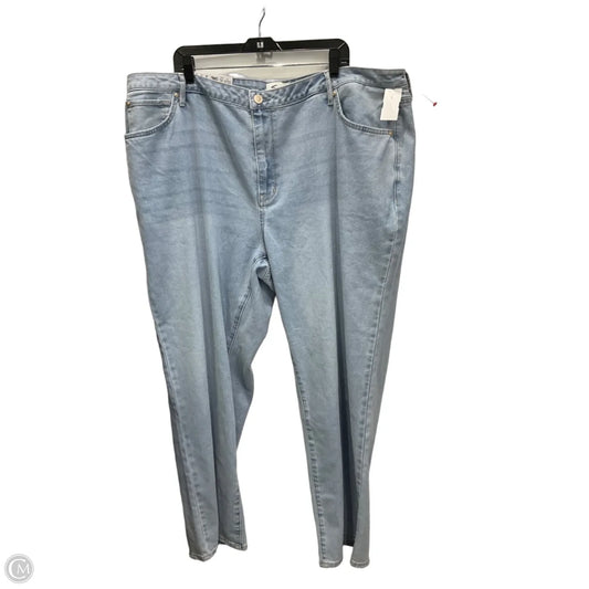 Jeans Straight By Seven 7 In Blue Denim, Size: 24