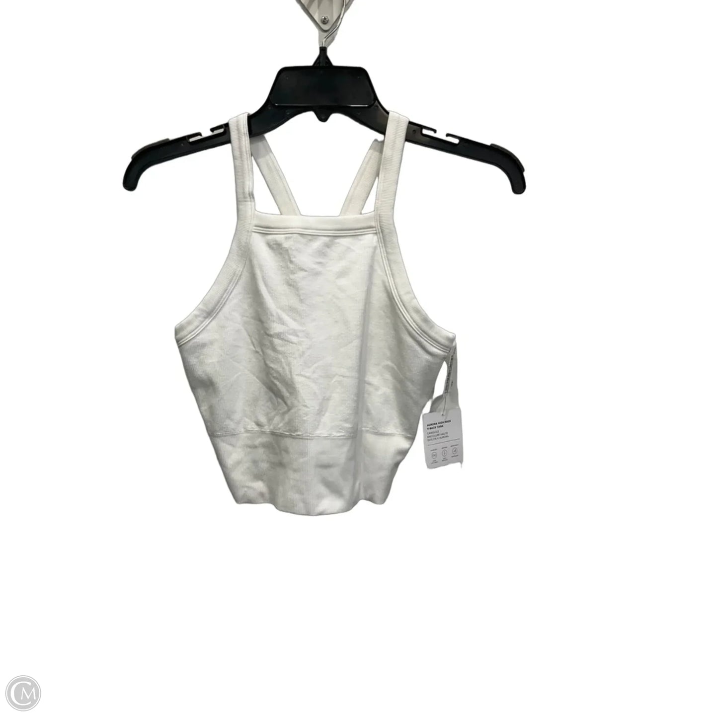 Athletic Tank Top By Athleta In White, Size: M