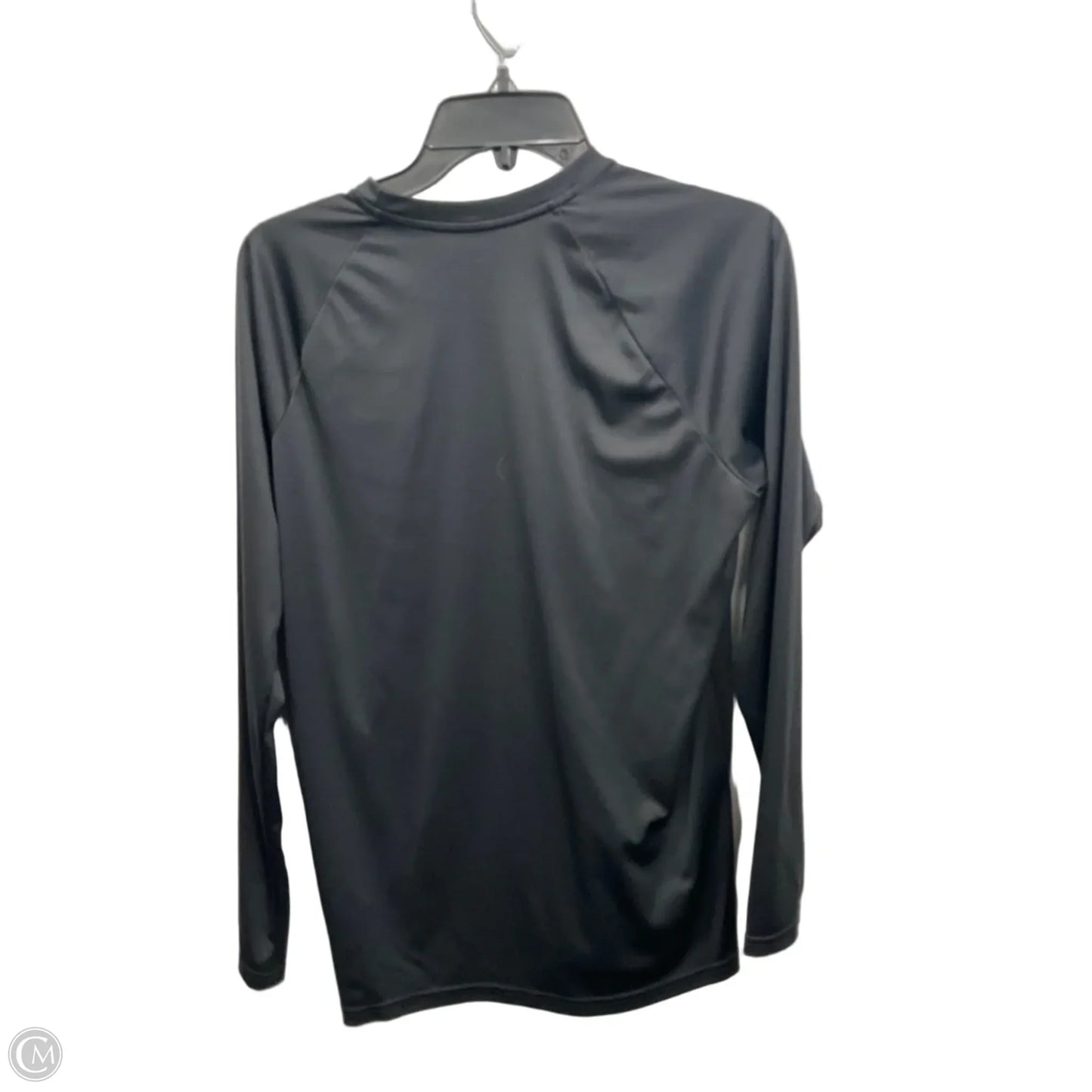 Athletic Top Long Sleeve Crewneck By Nike Apparel In Black, Size: Sp
