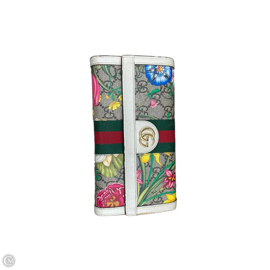 Wallet Luxury Designer By Gucci, Size: Medium