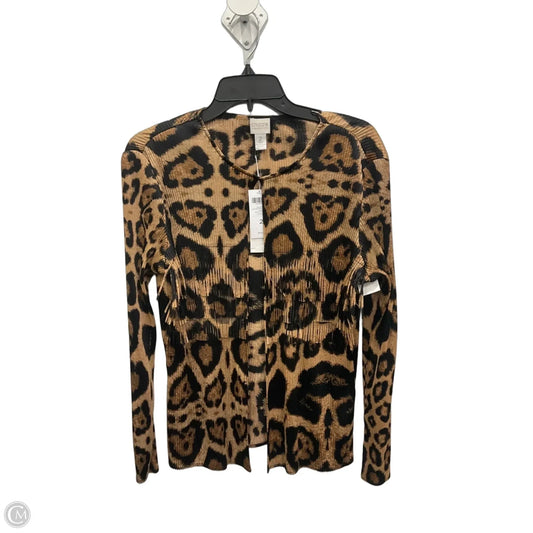 Bolero By Chicos In Animal Print, Size: L