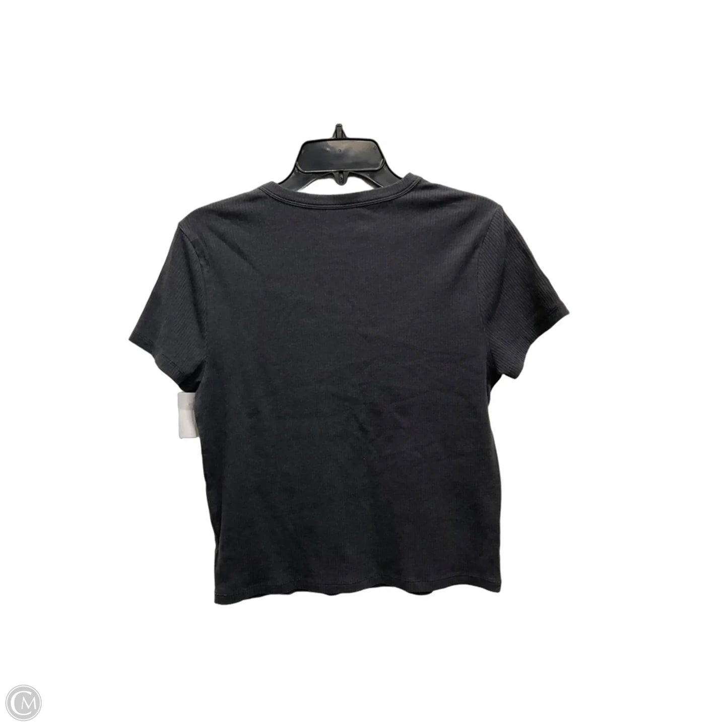Top Short Sleeve Basic By American Eagle In Grey, Size: Xl