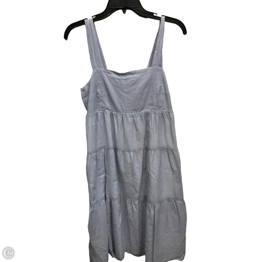 Dress Casual Midi By Madewell In Blue, Size: S