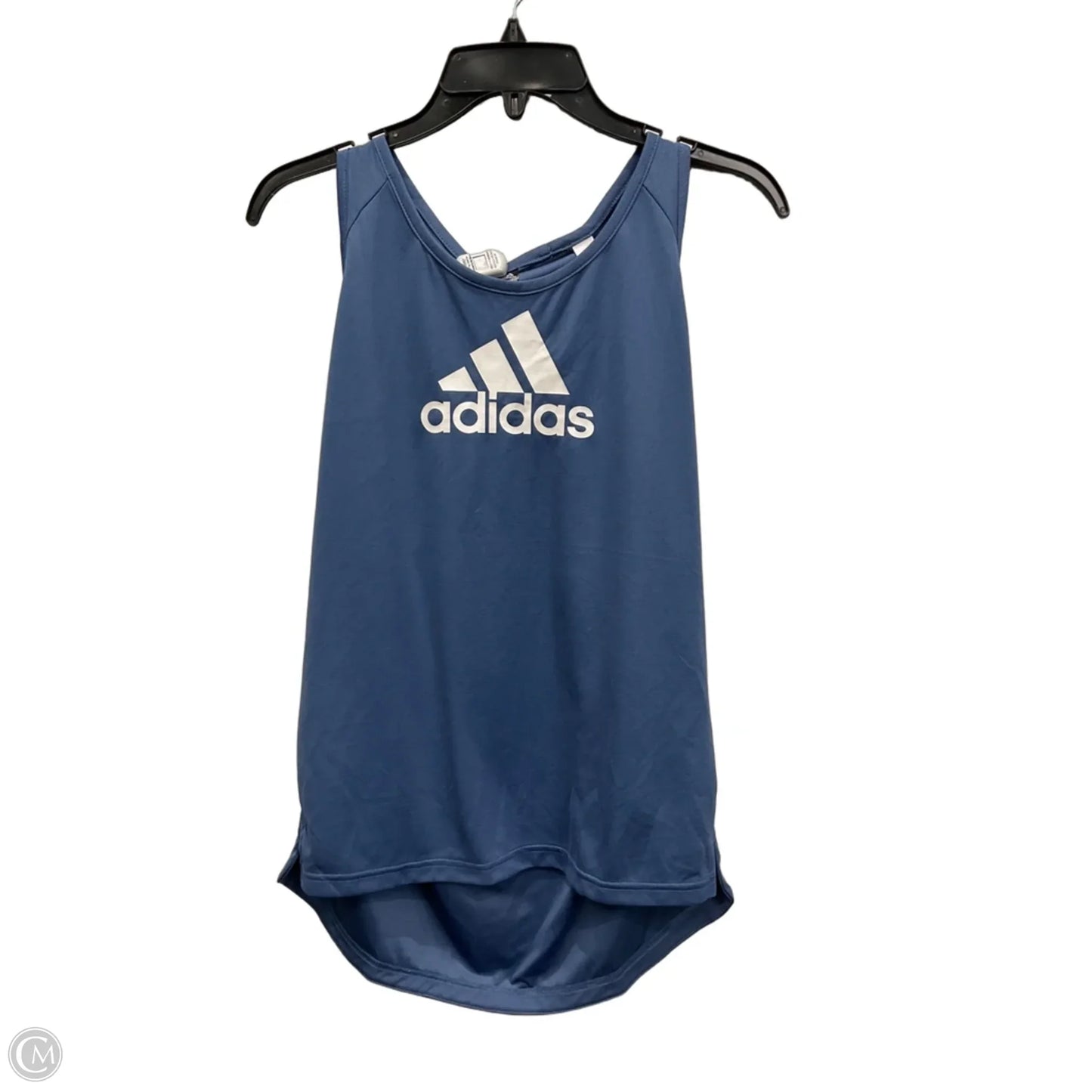 Athletic Tank Top By Adidas In Blue, Size: M