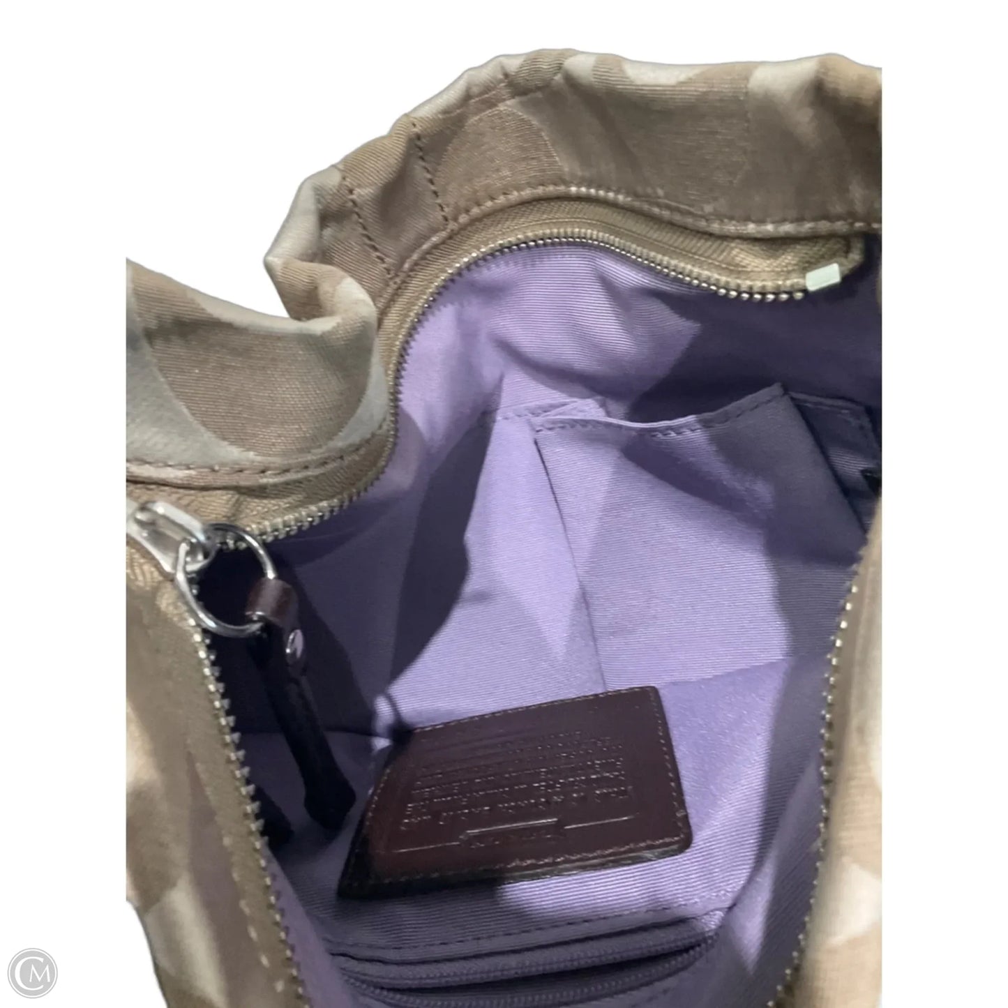 Handbag Designer By Coach, Size: Medium
