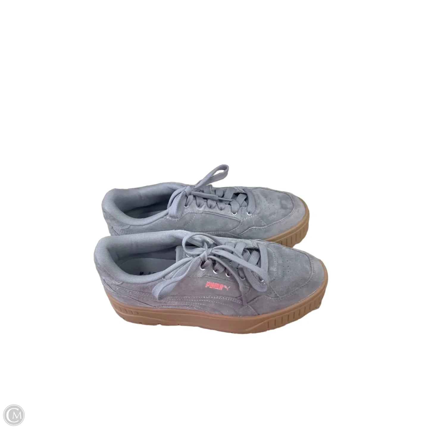 Shoes Sneakers By Puma In Grey, Size: 9.5
