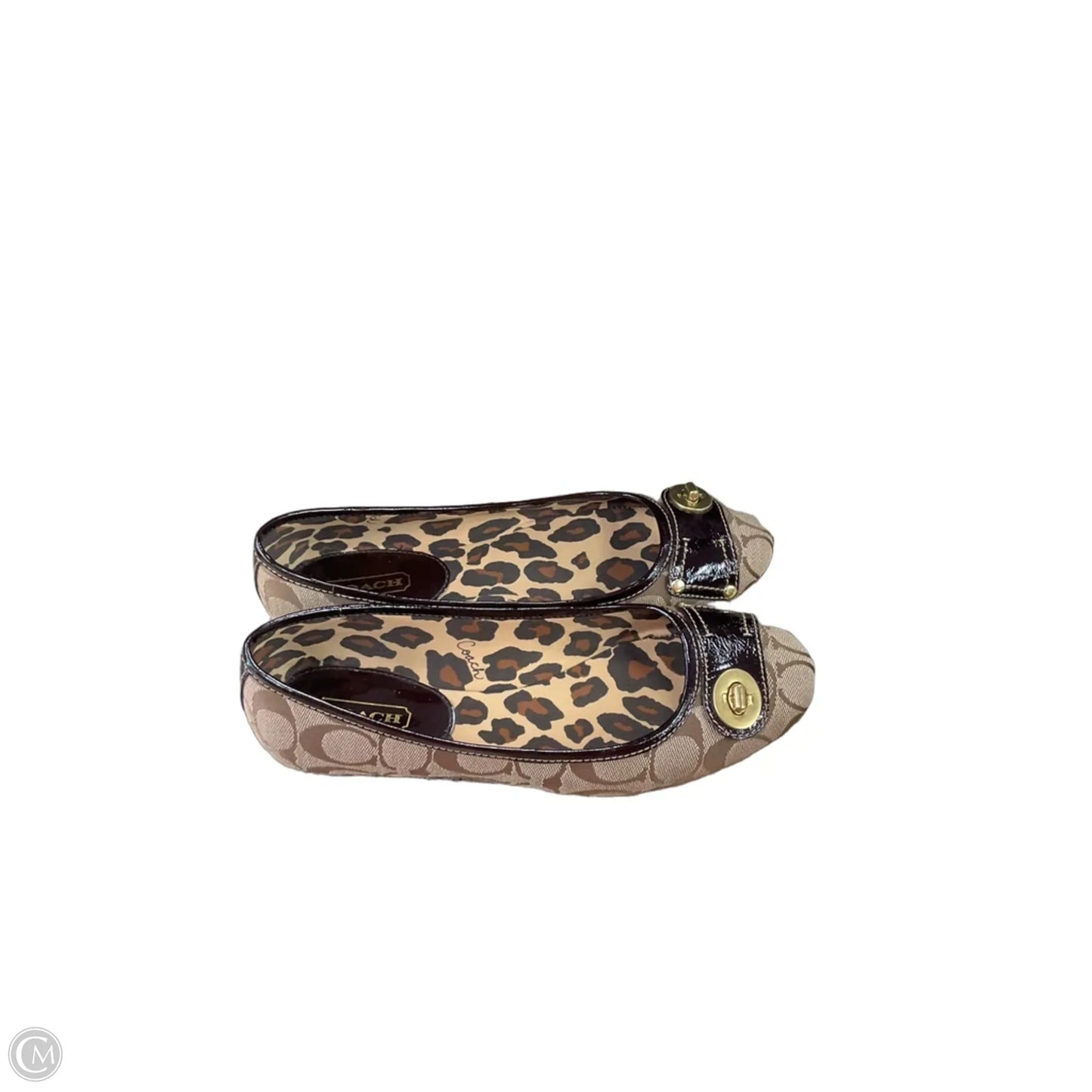 Shoes Designer By Coach In Brown, Size: 8.5